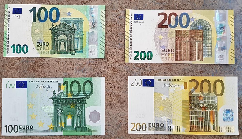 Unterfranken: Neue 100 und 200 Euro-Scheine im Umlauf