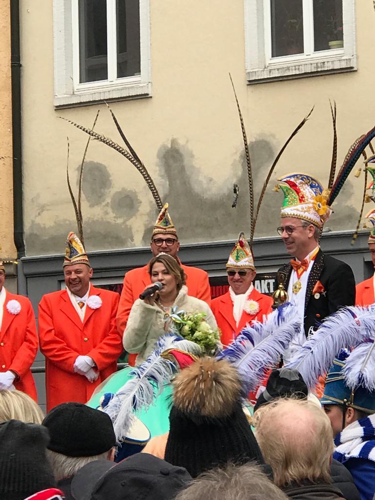 Würzburg: Prinzenpaar Robert II. und Britta I. vorgestellt