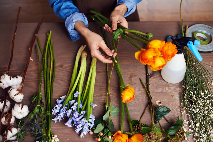 Blumen aus dem Online-Shop ? Konkurrenz für den Handel?