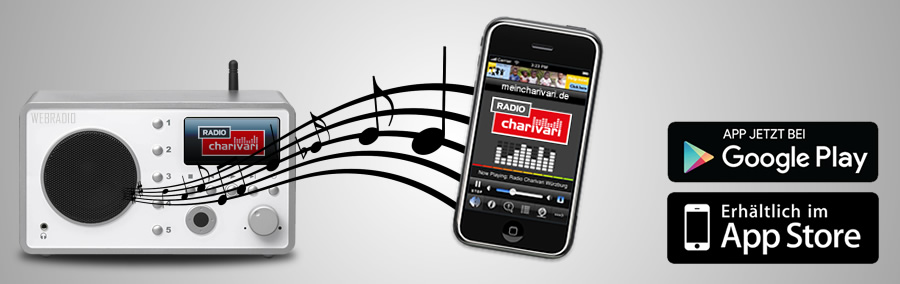 Charivari Webradio und Smartphone App