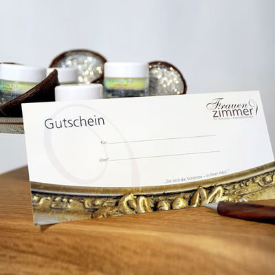 Ein Gutschein von Frauenzimmer Würzburg im Wert von 199 €