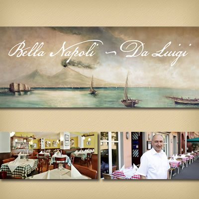 Ein Restaurantgutschein von Bella Napoli „Da Luigi“ im Wert von 100 €
