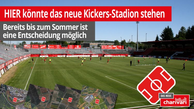 HIER könnte das neue Kickers-Stadion stehen