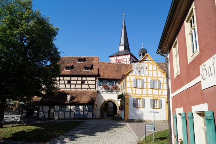 Eingang zum Kirchenburgmuseum